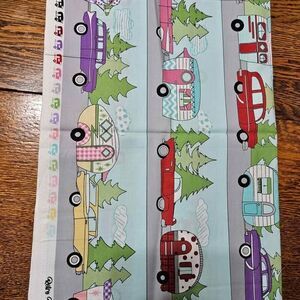 Car and camper fabric 1yd